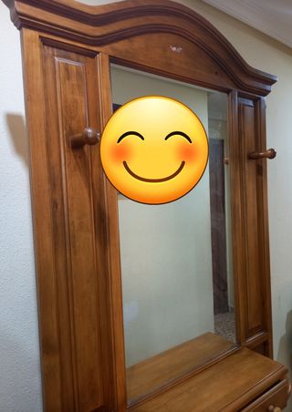 URGENTE VENDER!!!!!  por cambio Recibidor rústico 