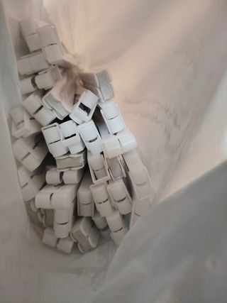 Abanicos blancos ❤️ (60 unid)