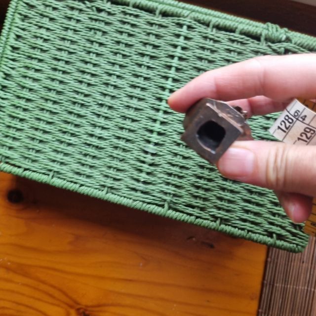 Busto Jesucristo metal antiguo