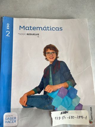 MATEMATICAS SERIE RESUELVE 2 ESO SABER HACER