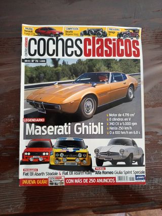 Revista Coches Clásicos Nº79 año 2011