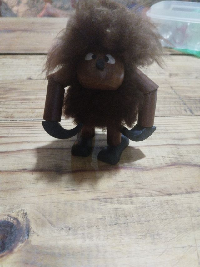 Muñeco Vintage de Madera