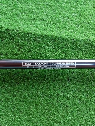 Palo de golf Madera  5,hypro, mitsushiba Flex R 