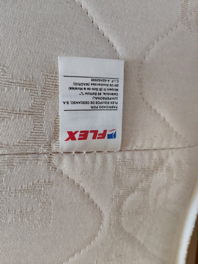 Tapiflex Colchón y Somier Rojo