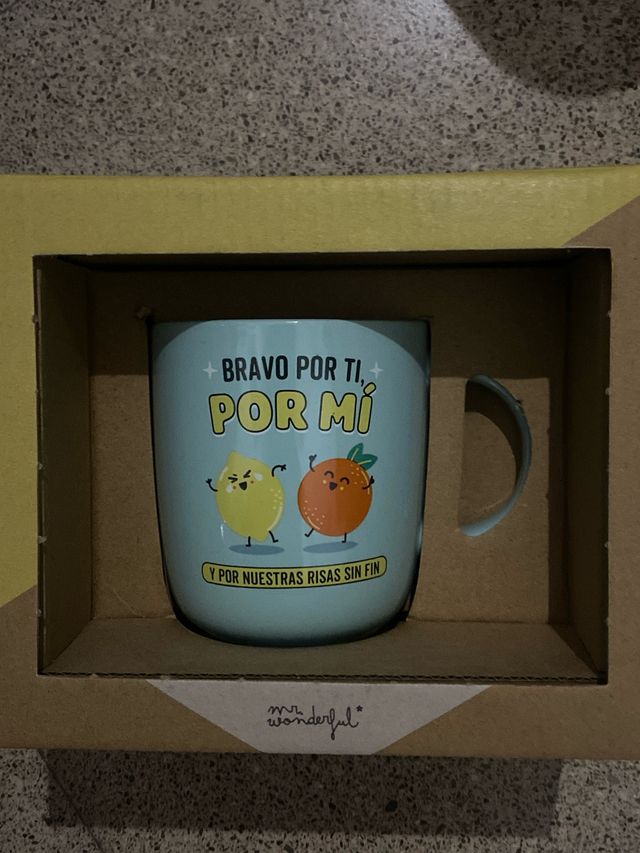 Taza Mr Wonderful - ¡Bravo por ti!