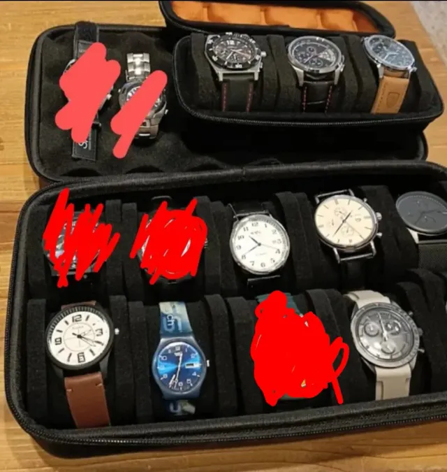 Relojes varios entre 10 y 40€ algunos cronografos