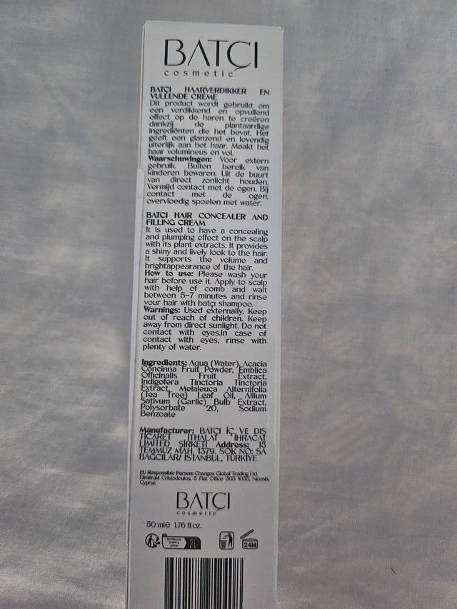 BATCI - Corrector de cabello y crema de relleno