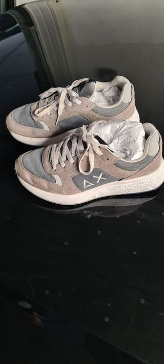 SUN68 Scarpe Grigie Uomo