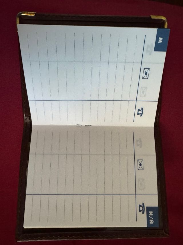 Listín telefónico de bolsillo Ibercaja Retro