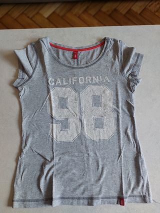 Camiseta edc gris XS mujer