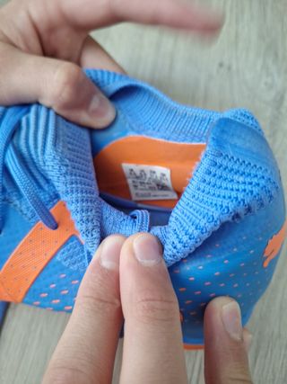 Zapatillas Puma - Azul y Naranja