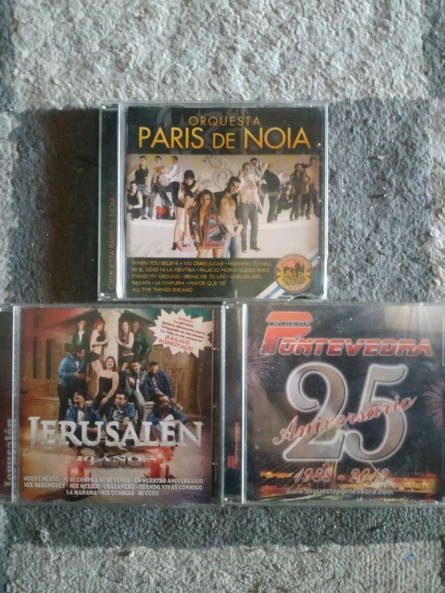CDs Orquesta París de Noia, Jerusalén, Pontevedra