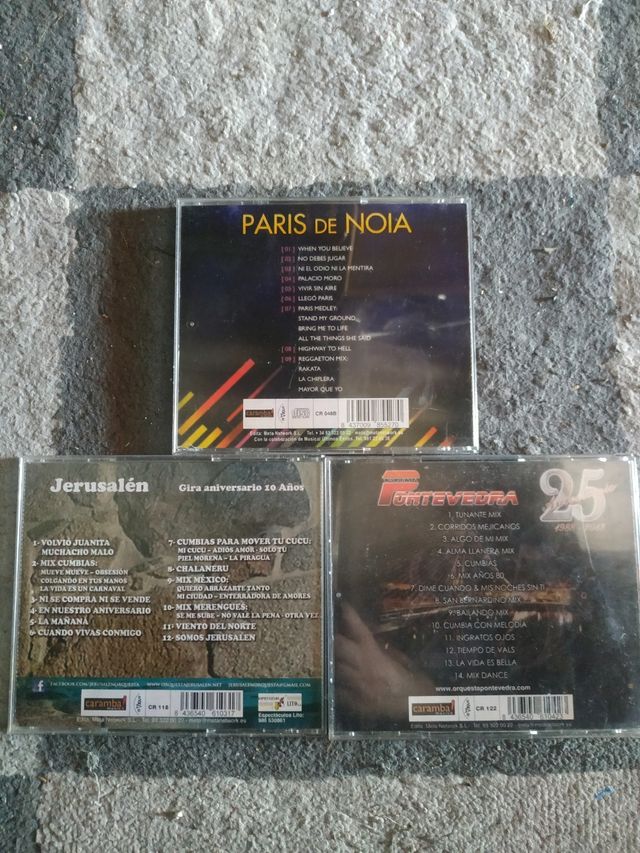 CDs Orquesta París de Noia, Jerusalén, Pontevedra