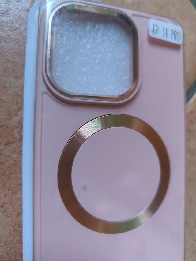 Custodia iPhone 14 Pro - MagSafe Soft-touch Rosa