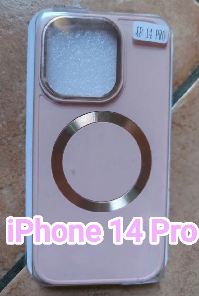 Custodia iPhone 14 Pro - MagSafe Soft-touch Rosa
