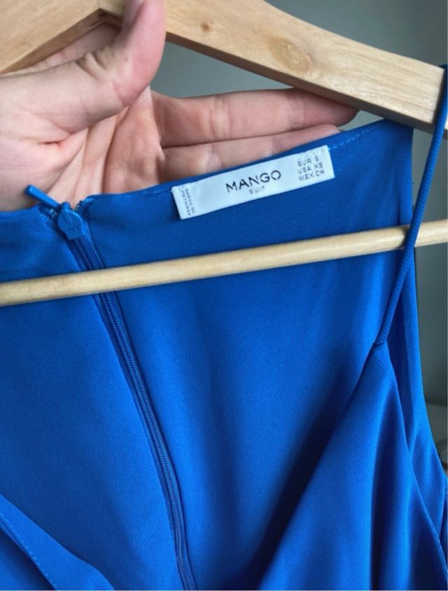 Mono Mango azul - Talla S