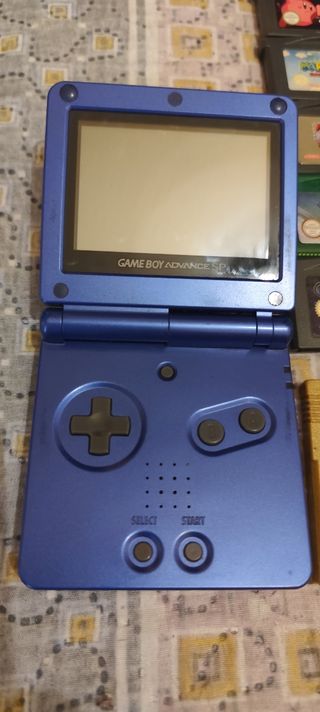 Game Boy Advance SP Azul + Juegos leer descripción