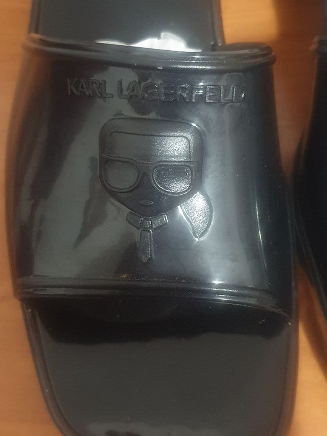 Sandalias Karl Lagerfeld negras