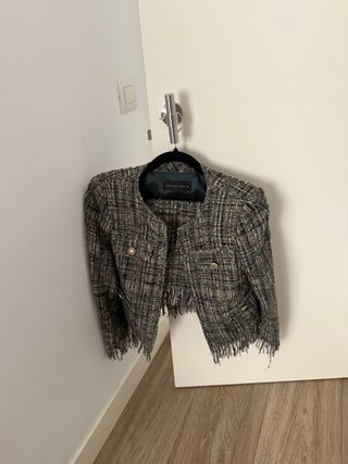 Chaqueta Tweed Purificación García. 