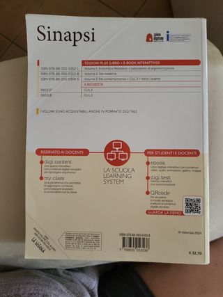 Sinapsi storia della filosofia protagonisti..2