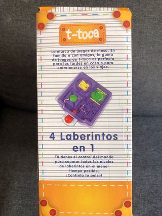 4 Laberintos en 1 - Juego T-TOCA