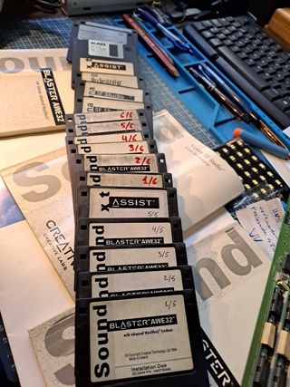 Tarjeta sonido Creative Labs  Sound Blaster AWE32