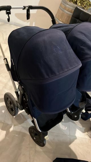 Bugaboo Donkey2 gemelar: capazos y sillas