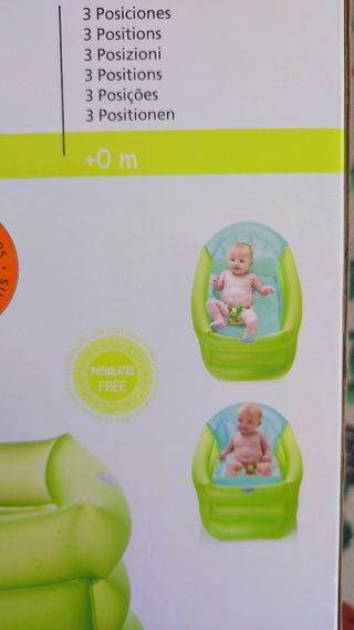 Bañera inflable Jane 3 posiciones