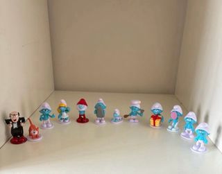 Lote figuras Pitufos  Gárgamel y Azrael  Colección