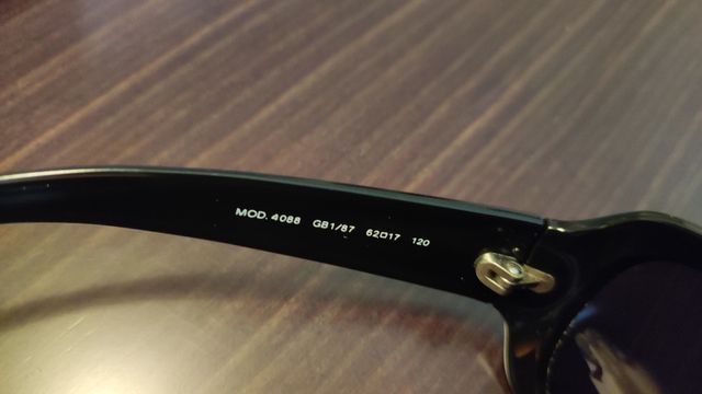 Gafas de sol Versace con certificado autenticidad