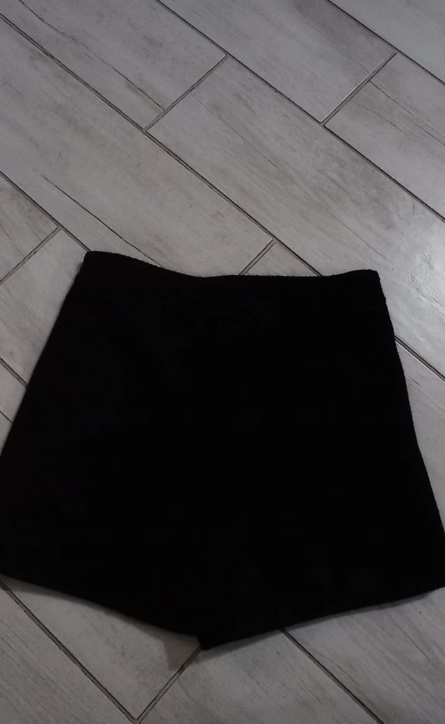 Completo giacca e shorts neri