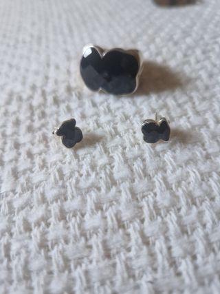 Conjunto Tous: anillo y pendientes