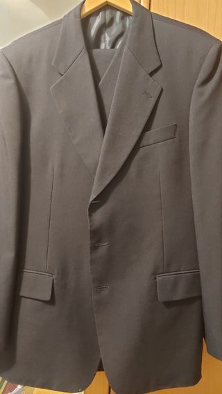 Traje caballero negro