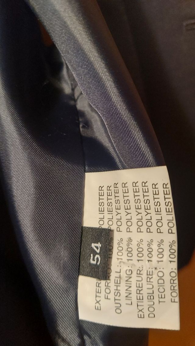 Traje caballero negro