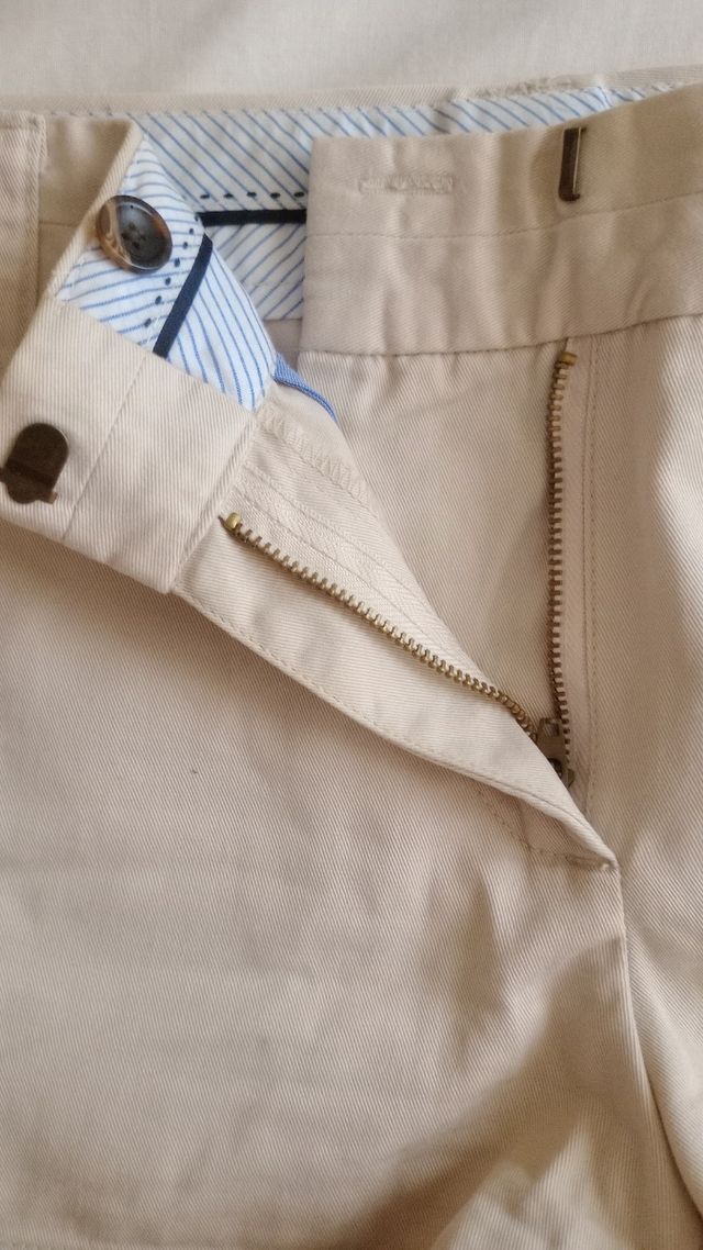 Shorts Zara Basic beige XS