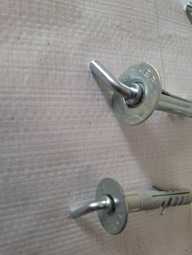 Tasselli a vite acciaio/nylon