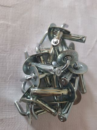 Tasselli a vite acciaio/nylon