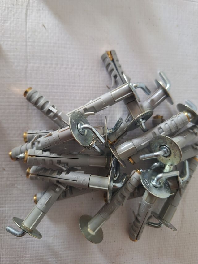 Tasselli a vite acciaio/nylon