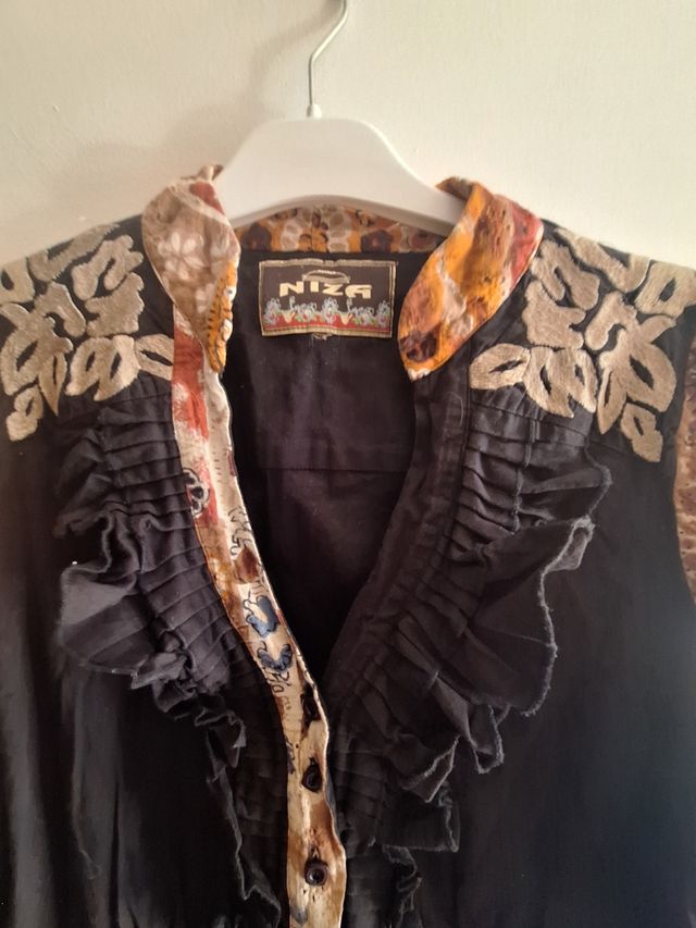 Vestido Niza bordado Talla única