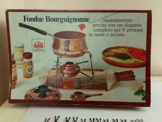 Fonduta Bourguignonne vintage