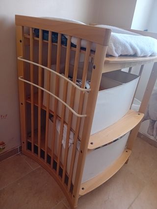 Cambiador bebé Stoke - Madera