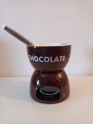 Fondu de chocolate - marrón decorativa