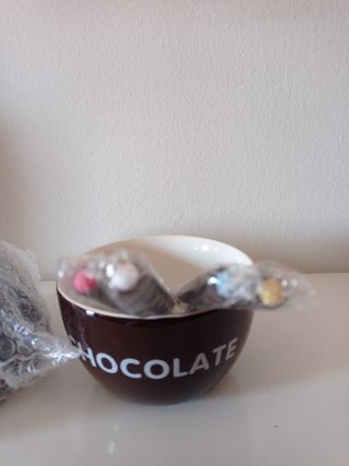 Fondu de chocolate - marrón decorativa