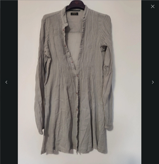 Camicia lunga RAER Grigia Tg S