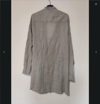 Camicia lunga RAER Grigia Tg S