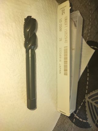 Macho roscar 1/2-20UNF