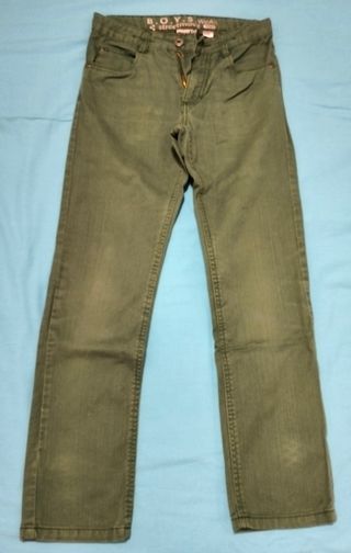 Calças Ganga Verde - Calças Jeans
