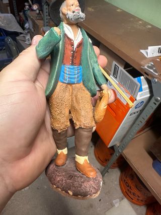 2 Pastores Belén figuras Salcillo