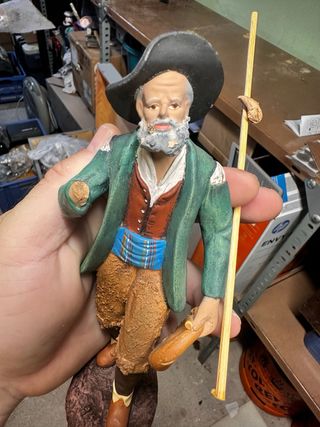 2 Pastores Belén figuras Salcillo