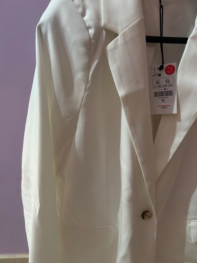 Americana blanca Lefties XL